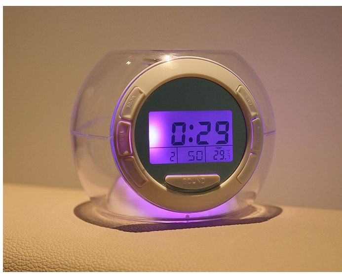Colorful natural sound alarm clock